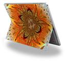 Decal Style Vinyl Skin compatible with Microsoft Surface Pro 4 Flower Stone