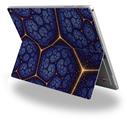 Decal Style Vinyl Skin compatible with Microsoft Surface Pro 4 Linear Cosmos Blue