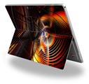 Decal Style Vinyl Skin compatible with Microsoft Surface Pro 4 Solar Flares