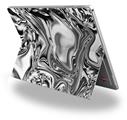 Decal Style Vinyl Skin compatible with Microsoft Surface Pro 4 Liquid Metal Chrome