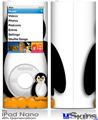 iPod Nano 4G Skin - Penguins on White