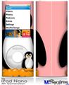 iPod Nano 4G Skin - Penguins on Pink