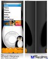iPod Nano 4G Skin - Penguins on Black