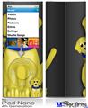 iPod Nano 4G Skin - Puppy Dogs on Black