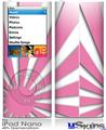 iPod Nano 4G Skin - Rising Sun Japanese Pink