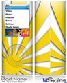 iPod Nano 4G Skin - Rising Sun Japanese Yellow