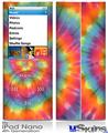 iPod Nano 4G Skin - Tie Dye Swirl 102