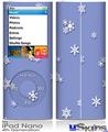iPod Nano 4G Skin - Snowflakes