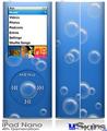 iPod Nano 4G Skin - Bubbles Blue
