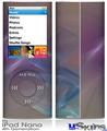 iPod Nano 4G Skin - Purple Orange