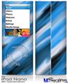 iPod Nano 4G Skin - Paint Blend Blue