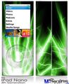 iPod Nano 4G Skin - Lightning Green