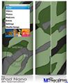 iPod Nano 4G Skin - Camouflage Green