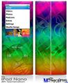 iPod Nano 4G Skin - Rainbow Butterflies