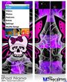 iPod Nano 4G Skin - Butterfly Skull