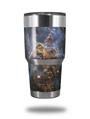 WraptorSkinz Skin Wrap compatible with RTIC 30oz ORIGINAL 2017 AND OLDER Tumblers Hubble Images - Mystic Mountain Nebulae (TUMBLER NOT INCLUDED)