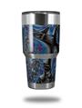 WraptorSkinz Skin Wrap compatible with RTIC 30oz ORIGINAL 2017 AND OLDER Tumblers Broken Plastic (TUMBLER NOT INCLUDED)