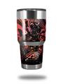 WraptorSkinz Skin Wrap compatible with RTIC 30oz ORIGINAL 2017 AND OLDER Tumblers Jazz (TUMBLER NOT INCLUDED)