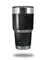 WraptorSkinz Skin Wrap compatible with RTIC 30oz ORIGINAL 2017 AND OLDER Tumblers Dark Mesh (TUMBLER NOT INCLUDED)