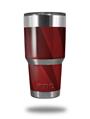WraptorSkinz Skin Wrap compatible with RTIC 30oz ORIGINAL 2017 AND OLDER Tumblers VintageID 25 Red (TUMBLER NOT INCLUDED)