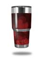 WraptorSkinz Skin Wrap compatible with RTIC 30oz ORIGINAL 2017 AND OLDER Tumblers Bokeh Hearts Red (TUMBLER NOT INCLUDED)