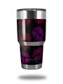 WraptorSkinz Skin Wrap compatible with RTIC 30oz ORIGINAL 2017 AND OLDER Tumblers Red Pink And Black Lips (TUMBLER NOT INCLUDED)
