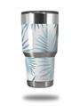 WraptorSkinz Skin Wrap compatible with RTIC 30oz ORIGINAL 2017 AND OLDER Tumblers Palms 02 Blue (TUMBLER NOT INCLUDED)