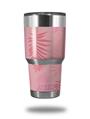 WraptorSkinz Skin Wrap compatible with RTIC 30oz ORIGINAL 2017 AND OLDER Tumblers Palms 01 Pink On Pink (TUMBLER NOT INCLUDED)