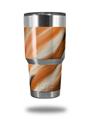 WraptorSkinz Skin Wrap compatible with RTIC 30oz ORIGINAL 2017 AND OLDER Tumblers Paint Blend Orange (TUMBLER NOT INCLUDED)
