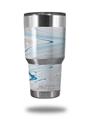 WraptorSkinz Skin Wrap compatible with RTIC 30oz ORIGINAL 2017 AND OLDER Tumblers Marble Beach (TUMBLER NOT INCLUDED)