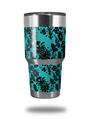 WraptorSkinz Skin Wrap compatible with RTIC 30oz ORIGINAL 2017 AND OLDER Tumblers Peppered Flower (TUMBLER NOT INCLUDED)