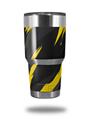 WraptorSkinz Skin Wrap compatible with RTIC 30oz ORIGINAL 2017 AND OLDER Tumblers Jagged Camo Yellow (TUMBLER NOT INCLUDED)