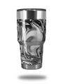 WraptorSkinz Skin Wrap compatible with RTIC 30oz ORIGINAL 2017 AND OLDER Tumblers Liquid Metal Chrome (TUMBLER NOT INCLUDED)