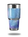 WraptorSkinz Skin Wrap compatible with RTIC 30oz ORIGINAL 2017 AND OLDER Tumblers Dynamic Blue Galaxy (TUMBLER NOT INCLUDED)
