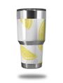 WraptorSkinz Skin Wrap compatible with RTIC 30oz ORIGINAL 2017 AND OLDER Tumblers Lemons (TUMBLER NOT INCLUDED)