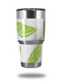 WraptorSkinz Skin Wrap compatible with RTIC 30oz ORIGINAL 2017 AND OLDER Tumblers Limes (TUMBLER NOT INCLUDED)