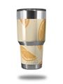 WraptorSkinz Skin Wrap compatible with RTIC 30oz ORIGINAL 2017 AND OLDER Tumblers Oranges Orange (TUMBLER NOT INCLUDED)