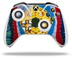 WraptorSkinz Decal Skin Wrap Set works with 2016 and newer XBOX One S / X Controller Tie Dye Circles and Squares 101 (CONTROLLER NOT INCLUDED)