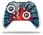 WraptorSkinz Decal Skin Wrap Set works with 2016 and newer XBOX One S / X Controller Tie Dye Bulls Eye 100 (CONTROLLER NOT INCLUDED)