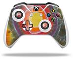 WraptorSkinz Decal Skin Wrap Set works with 2016 and newer XBOX One S / X Controller Tie Dye Circles 100 (CONTROLLER NOT INCLUDED)
