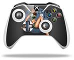 WraptorSkinz Decal Skin Wrap Set works with 2016 and newer XBOX One S / X Controller Bomber Pin Up Girl (CONTROLLER NOT INCLUDED)