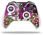 WraptorSkinz Decal Skin Wrap Set works with 2016 and newer XBOX One S / X Controller Grungy Flower Bouquet (CONTROLLER NOT INCLUDED)