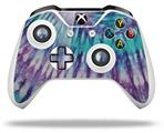 WraptorSkinz Decal Skin Wrap Set works with 2016 and newer XBOX One S / X Controller Tie Dye Purple Stripes (CONTROLLER NOT INCLUDED)