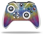 WraptorSkinz Decal Skin Wrap Set works with 2016 and newer XBOX One S / X Controller Tie Dye Blue and Yellow Stripes (CONTROLLER NOT INCLUDED)