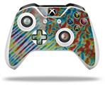 WraptorSkinz Decal Skin Wrap Set works with 2016 and newer XBOX One S / X Controller Tie Dye Mixed Rainbow (CONTROLLER NOT INCLUDED)