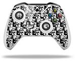 WraptorSkinz Decal Skin Wrap Set works with 2016 and newer XBOX One S / X Controller Skull Checker (CONTROLLER NOT INCLUDED)