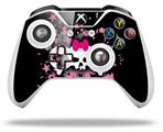 WraptorSkinz Decal Skin Wrap Set works with 2016 and newer XBOX One S / X Controller Scene Skull Splatter (CONTROLLER NOT INCLUDED)