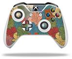 WraptorSkinz Decal Skin Wrap Set works with 2016 and newer XBOX One S / X Controller Flowers Pattern 01 (CONTROLLER NOT INCLUDED)