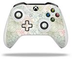 WraptorSkinz Decal Skin Wrap Set works with 2016 and newer XBOX One S / X Controller Flowers Pattern 02 (CONTROLLER NOT INCLUDED)