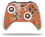 WraptorSkinz Decal Skin Wrap Set works with 2016 and newer XBOX One S / X Controller Flowers Pattern Roses 06 (CONTROLLER NOT INCLUDED)